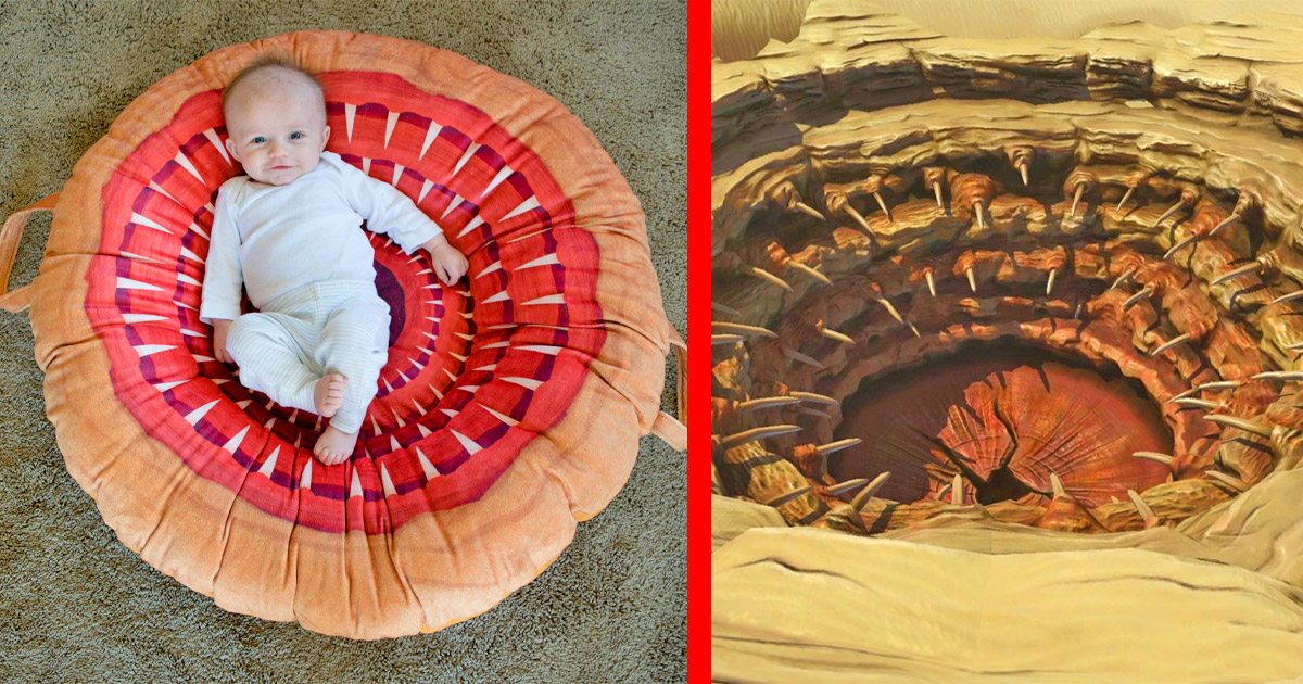 There's Now a Star Wars Sarlacc Pit Pillow For Your Baby, Dog, or Cat