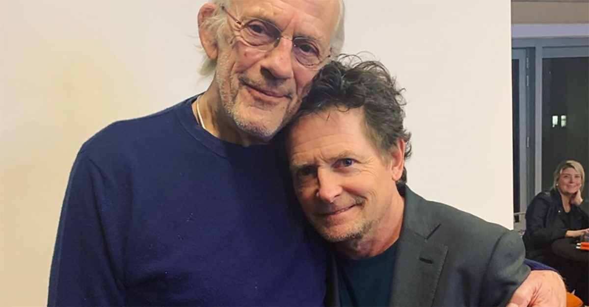 "Ritorno al futuro", Christopher Lloyd e Michael J. Fox di nuovo insieme: le foto | Radio Deejay