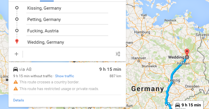 La vera strada dell'amore è fra Germania e Austria