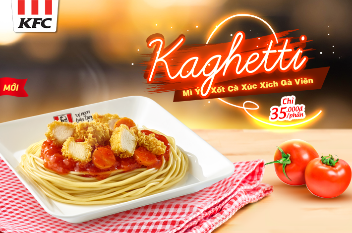 Launching new product - KAGHETTI!!!