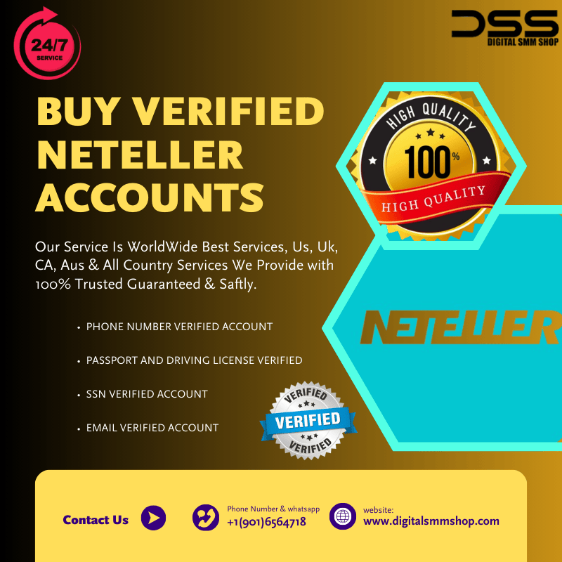 Buy Verified Neteller Accounts - Digital SMM Shop