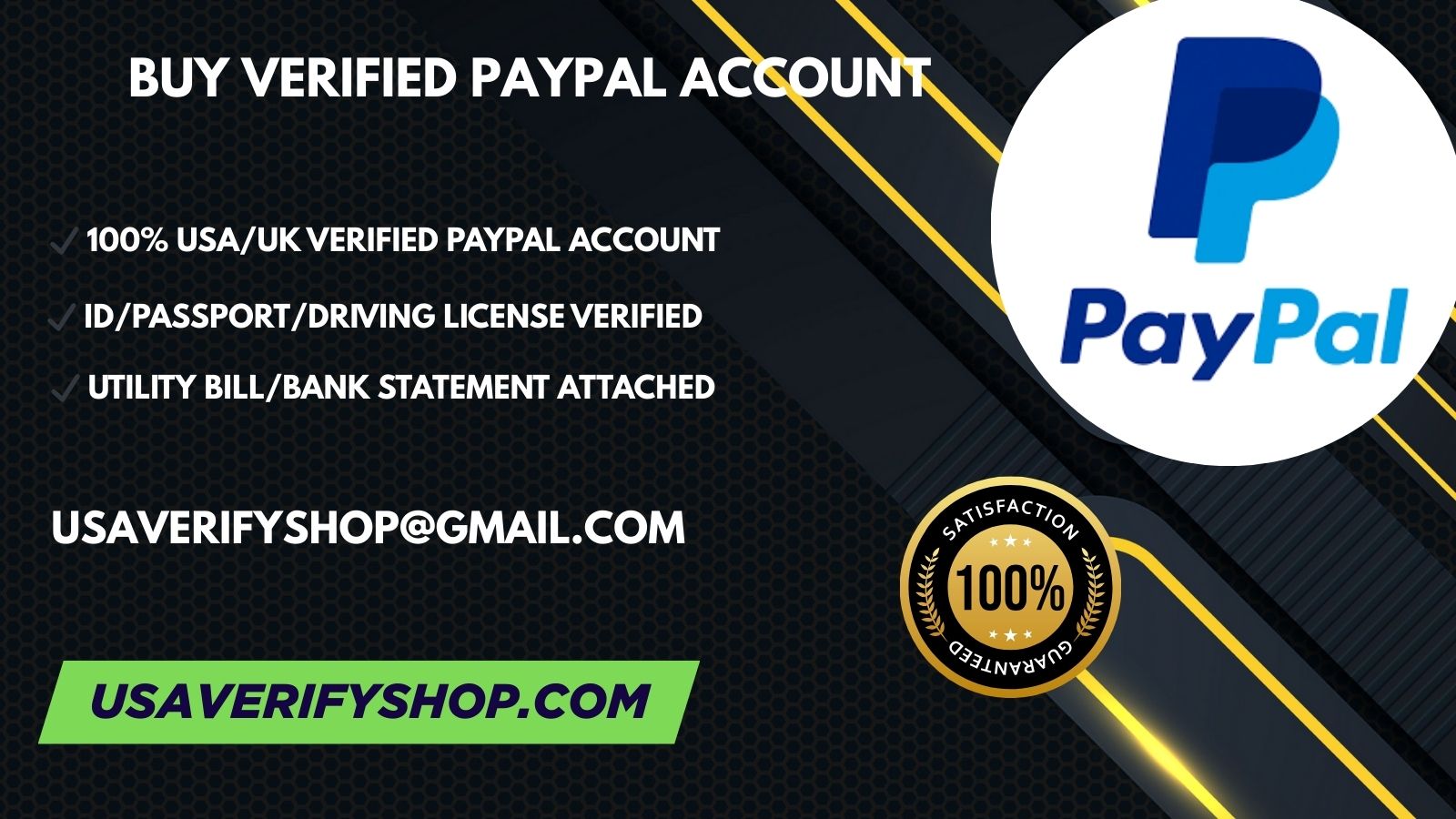 Buy Verified PayPal Accounts - 100% Safe, All Doce Verified