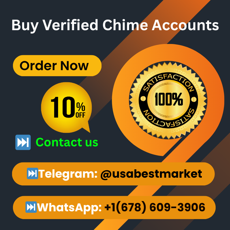Buy Verified Chime Accounts-100% Best Service Provider