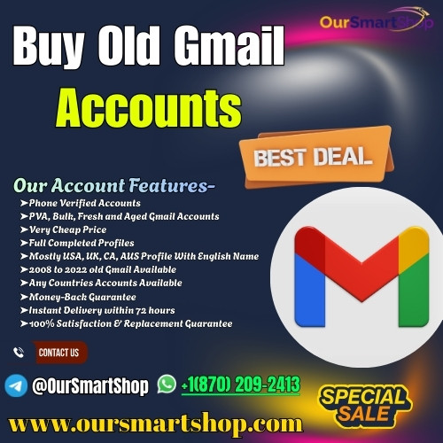 Buy Old Gmail Accounts for Secure Marketing