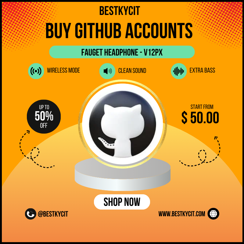 Get GitHub Accounts - Get GitHub Account - Aged GitHub Profiles for Projects