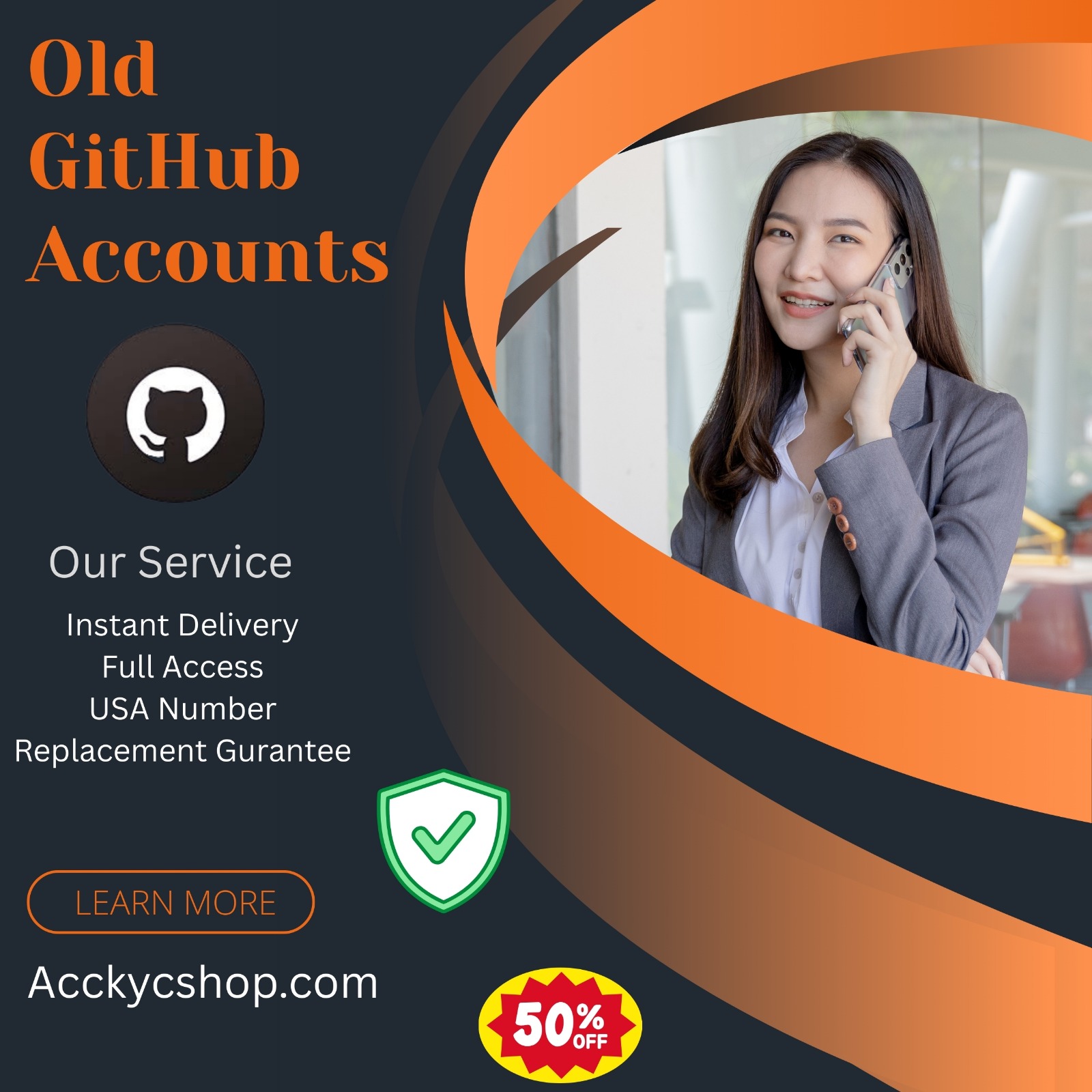 Get Old GitHub Accounts - Old, 2Fa, Email & Achievement