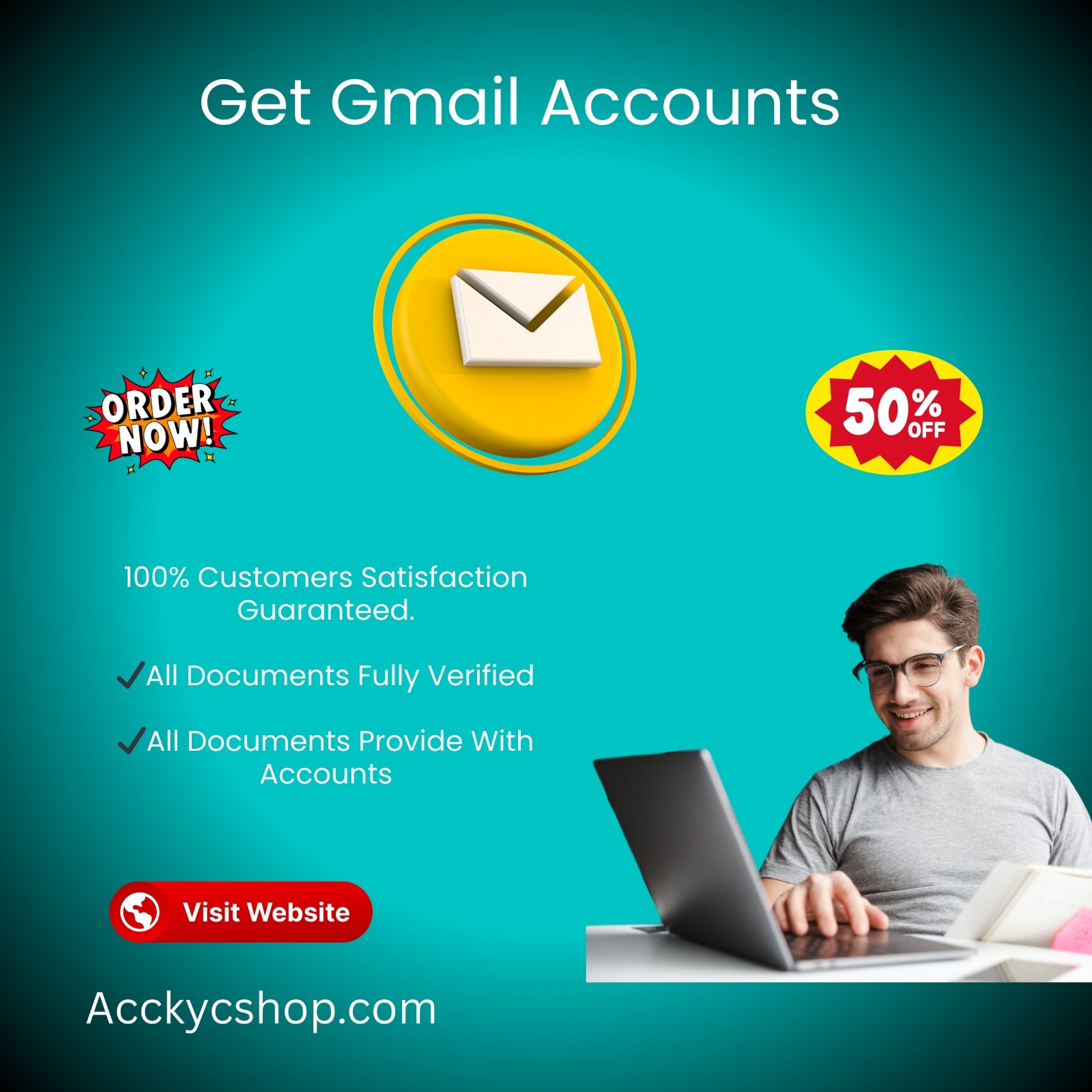Get Gmail Accounts - ACC KYC SHOP